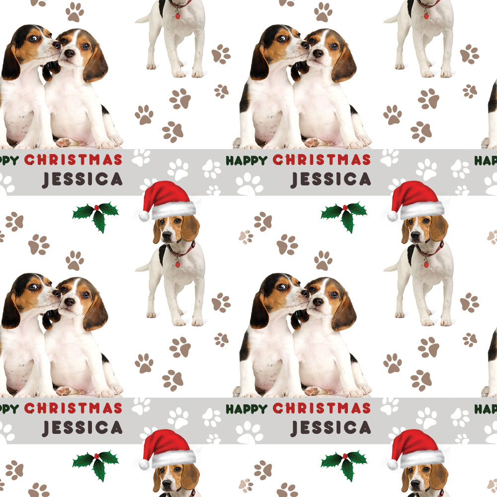 Beagle wrapping clearance paper